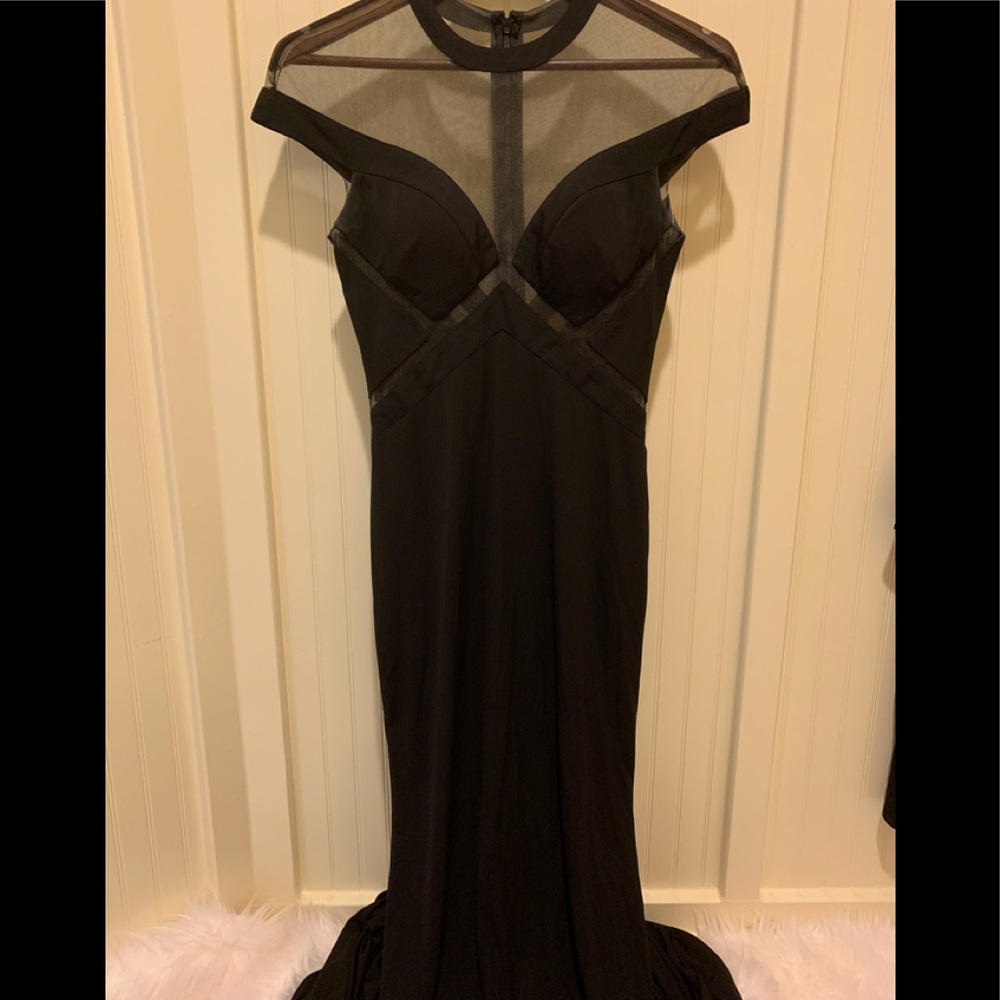 Formal Black Maxi Dress